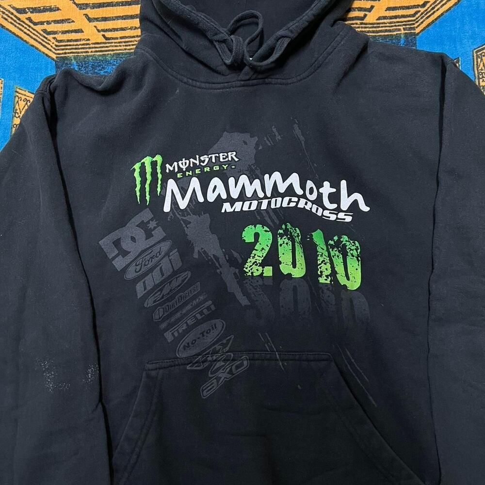 Monster Energy Mammoth Festival 2010 hoodie size xl y2k punk skater fox racing - Picture 4 of 7